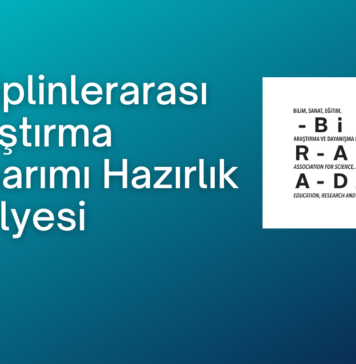 DİSİPLİNLERARASI ARAŞTIRMA TASARIMI HAZIRLIK ATÖLYESİ