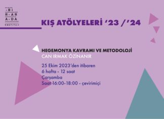BİRARADA Enstitüsü 2023-2024 Kış Atölyeleri: Hegemonya Kavramı ve Metodoloji
