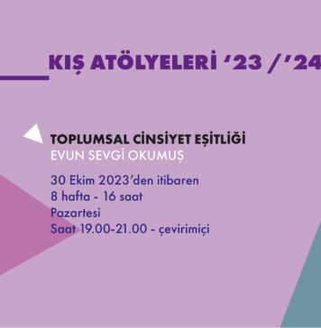 BİRARADA Enstitüsü 2023-2024 Kış Atölyeleri: Toplumsal Cinsiyet Eşitliği