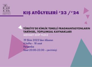BİRARADA Enstitüsü 2023-2024 Kış Atölyeleri: Akademik Okur-Yazarlık: Akademik Metin Türleri ve Okuma-Yazma Pratiği