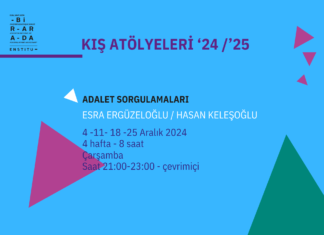 Kış Atölyeleri 24/25: Adalet Sorgulamaları