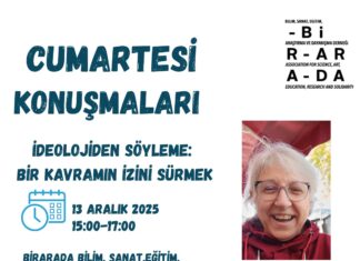 Cumartesi Söyleşileri: İdeolojiden Söyleme: Bir Kavramın İzini Sürmek
