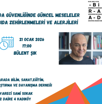 “Gıda Güvenliğinde Güncel Meseleler: Gıda Zehirlenmeleri ve Alerjileri” Söyleşisi
