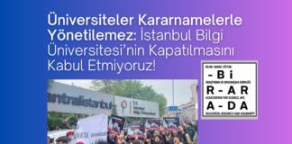 Üniversiteler Kararnamelerle Yönetilemez: İstanbul Bilgi Üniversitesi’nin Kapatılmasını Kabul Etmiyoruz